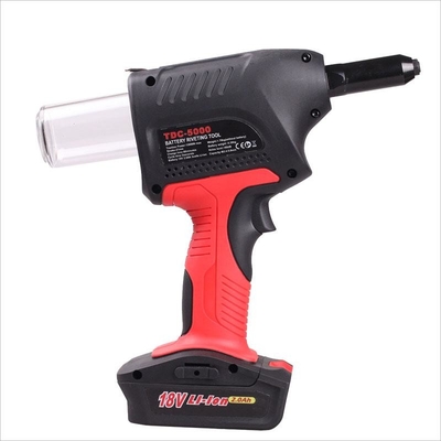 Τυφλά πριτσίνια 2,4 mm - 5,0 mm Cordless Battery Rivet Gun 21 mm Stroke